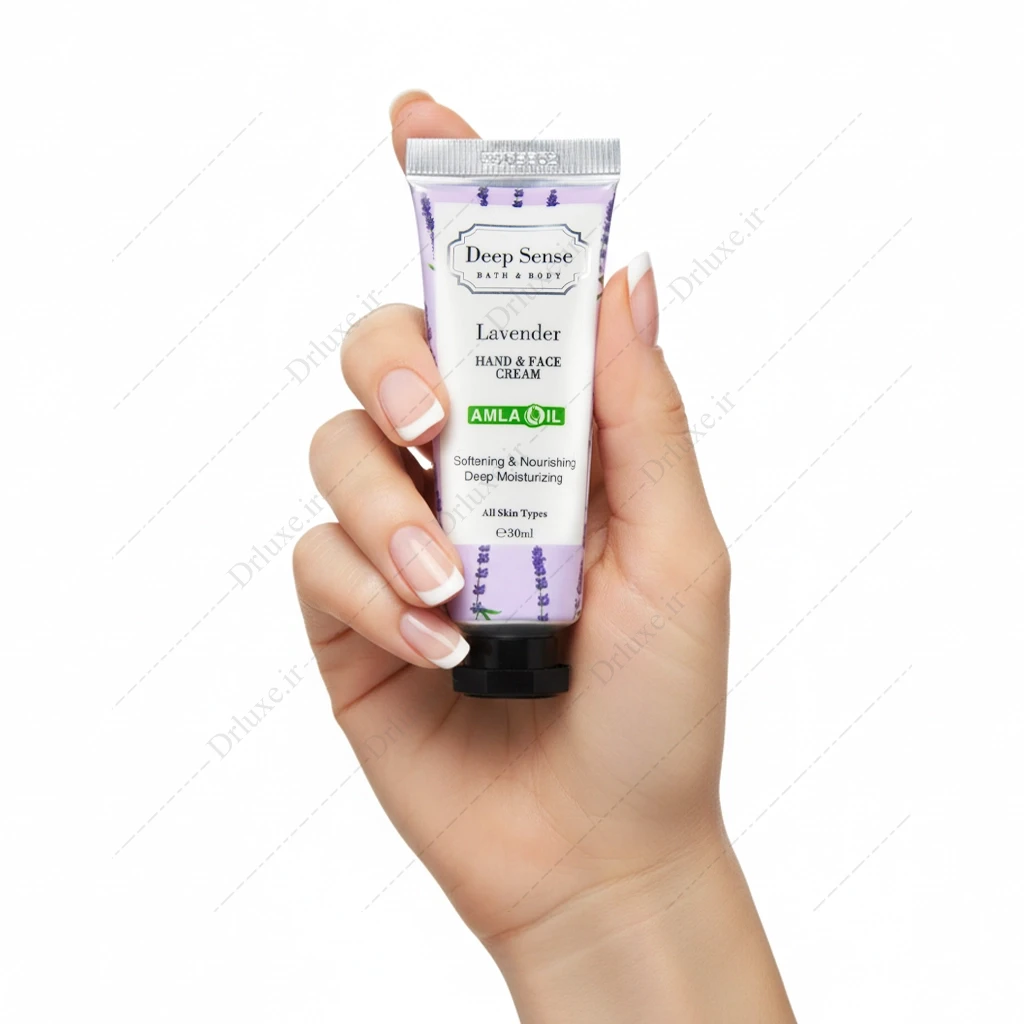 کرم مرطوب کننده دیپ سنس انواع پوست عصاره لوندر 30 میلی‌لیتر